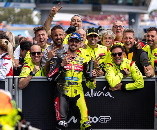 Kinerja Gemilang Fabio VR46, Bos Pertamina Lubricants Terkesan