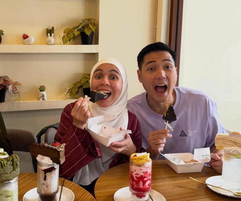 Nycta Gina Dan Kinos Seru-Seruan Kulineran, Blok M Jadi Saksi!