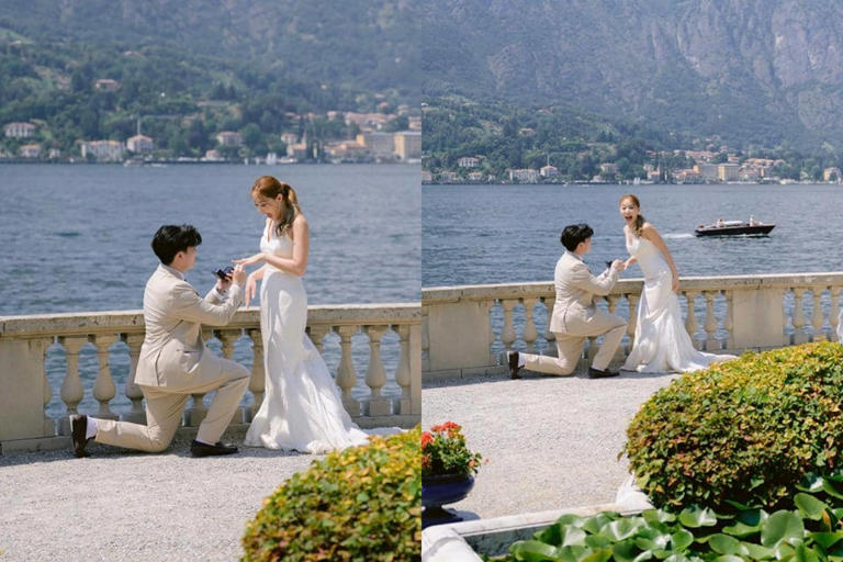 Sweet Banget! Enrico Winaldy Resmi Lamar Kiara Virly Di Italia