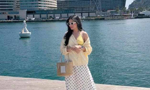 Outfit Summer Yunita Siregar Di Barcelona Tuai Pujian Netizen