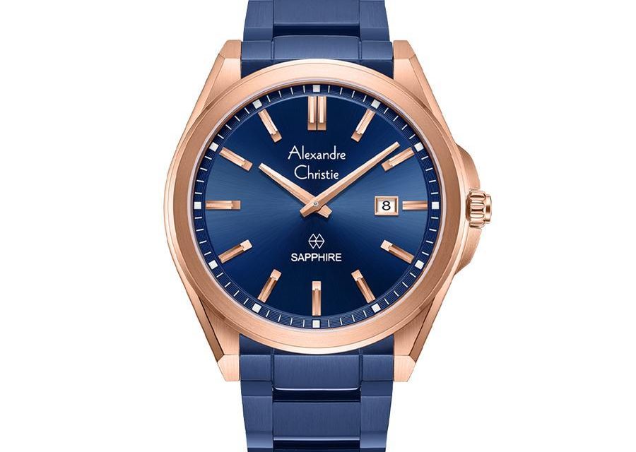 Jam Tangan Stylish! Alexandre Christie 8458, Gaya Pria Modern