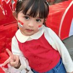 Potret Gemas Cunda Anak Denny Caknan Ikut Lomba Agustusan