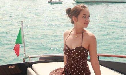 Healing Ke Spanyol, Rebecca Klopper Tampil Fresh Dan Memikat