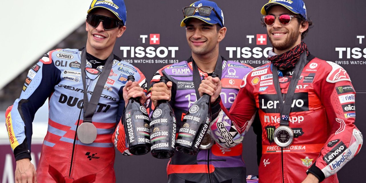 Marc Marquez Menang Sprint! Alex Marquez Pilih Tak Ambil Risiko