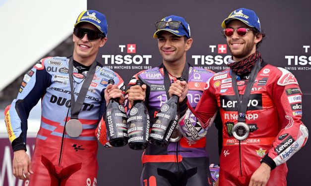 Marc Marquez Menang Sprint! Alex Marquez Pilih Tak Ambil Risiko